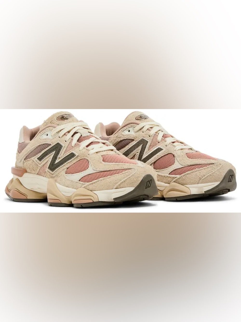 New Balance - 9060 Foot Locker Exclusive Flat Taupe Light Sparrow Sneaker Unisex